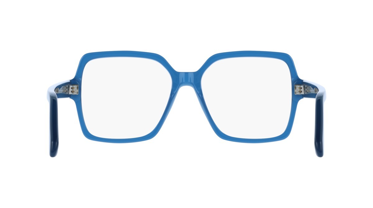 Eyeglasses Salvatore Ferragamo SF3031 (423) color opaline blue shape square lenses colore - 4