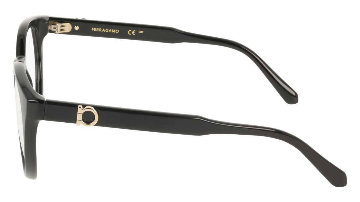 Eyeglasses Salvatore Ferragamo SF3032E (001) color black shape pantos 