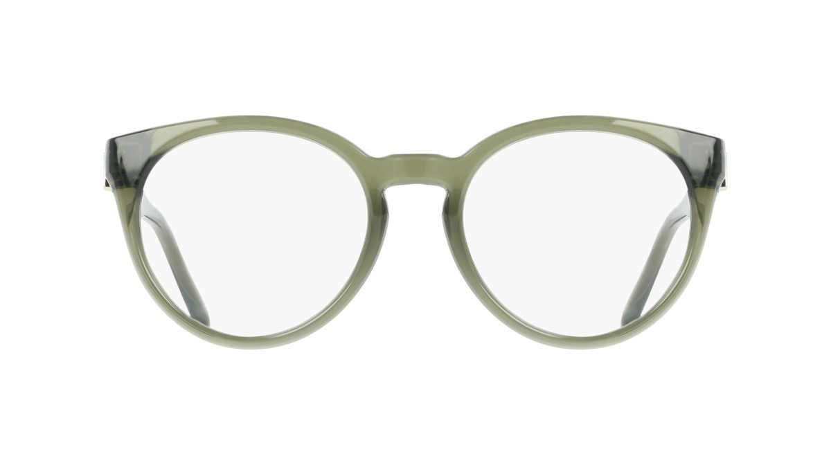 Eyeglasses Salvatore Ferragamo SF3032E (320) color transparent khaki shape pantos 
