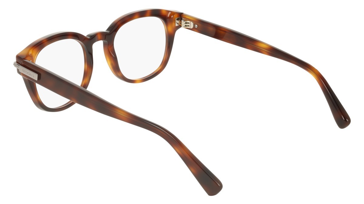 Eyeglasses Salvatore Ferragamo SF3033 (240) color tortoise shape pantos lenses colore - 2