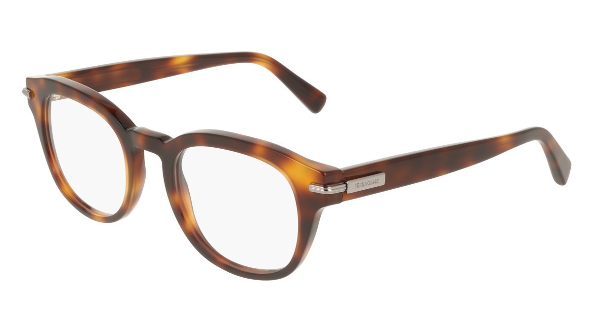 Eyeglasses Salvatore Ferragamo SF3033 (240) color tortoise shape pantos lenses colore - 2