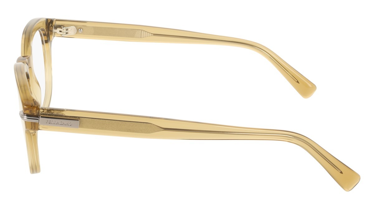Eyeglasses Salvatore Ferragamo SF3033 (321) color transparent olive shape pantos lenses colore - 4