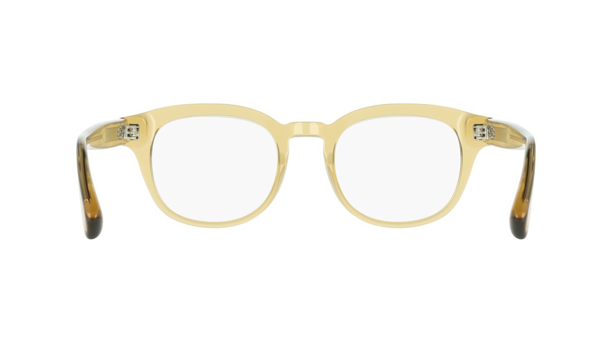 Eyeglasses Salvatore Ferragamo SF3033 (321) color transparent olive shape pantos lenses colore - 4
