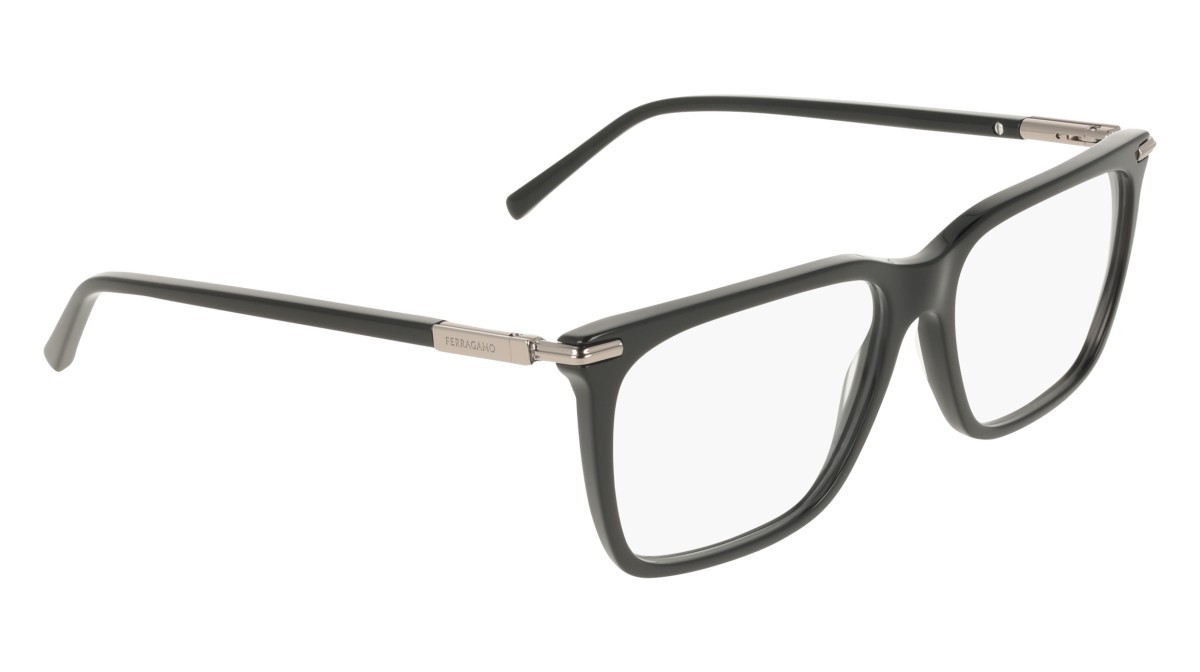 Eyeglasses Salvatore Ferragamo SF3037 (001) color black shape rectangle 