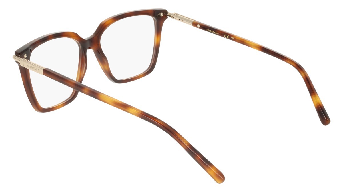 Eyeglasses Salvatore Ferragamo SF3038 (240) color tortoise shape rectangle 