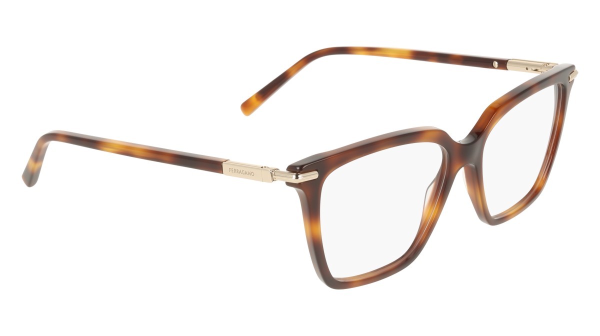 Eyeglasses Salvatore Ferragamo SF3038 (240) color tortoise shape rectangle 