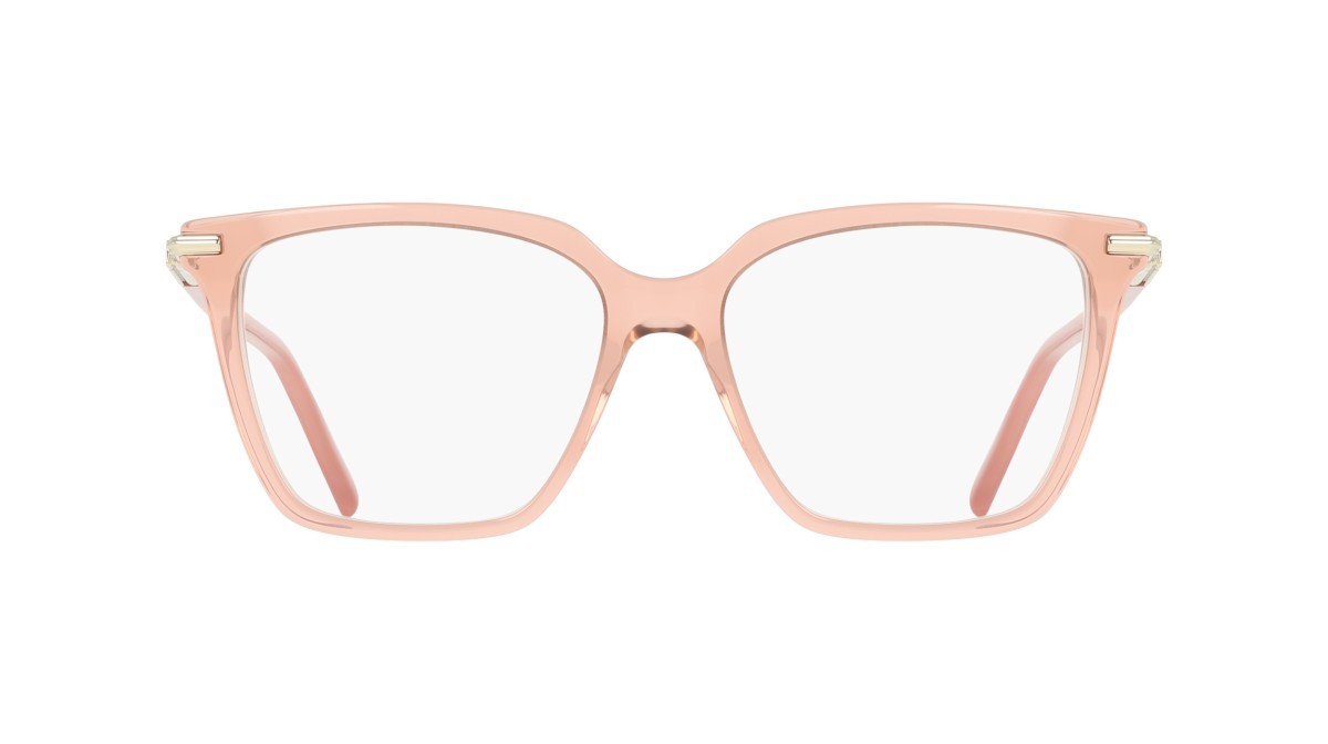 Eyeglasses Salvatore Ferragamo SF3038 (667) color transparent rose shape rectangle 