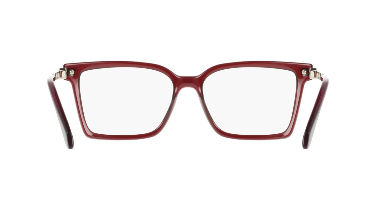 Eyeglasses Salvatore Ferragamo SF3039 (612) color transparent burgundy shape rectangle 