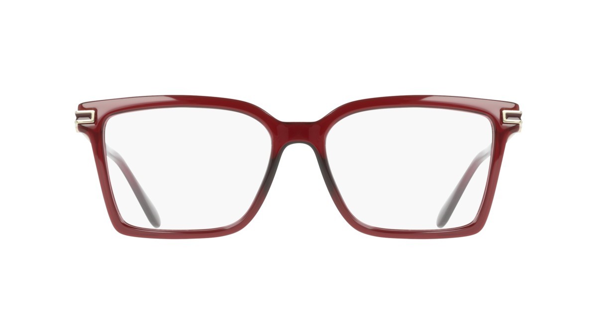 Eyeglasses Salvatore Ferragamo SF3039 (612) color transparent burgundy shape rectangle 