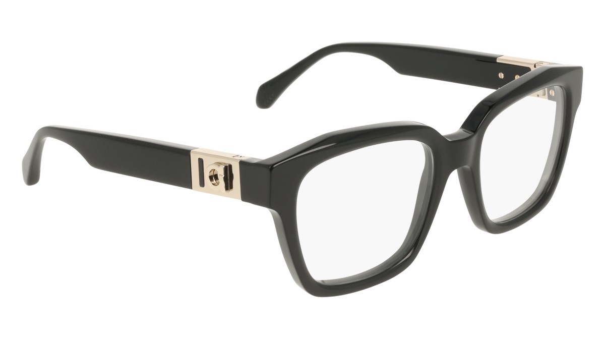 Eyeglasses Salvatore Ferragamo SF3040 (001) color black shape rectangle 