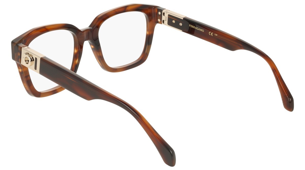 Eyeglasses Salvatore Ferragamo SF3040 (240) color tortoise shape rectangle 