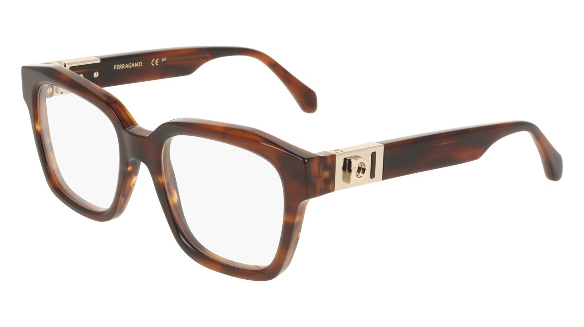 Eyeglasses Salvatore Ferragamo SF3040 (240) color tortoise shape rectangle 