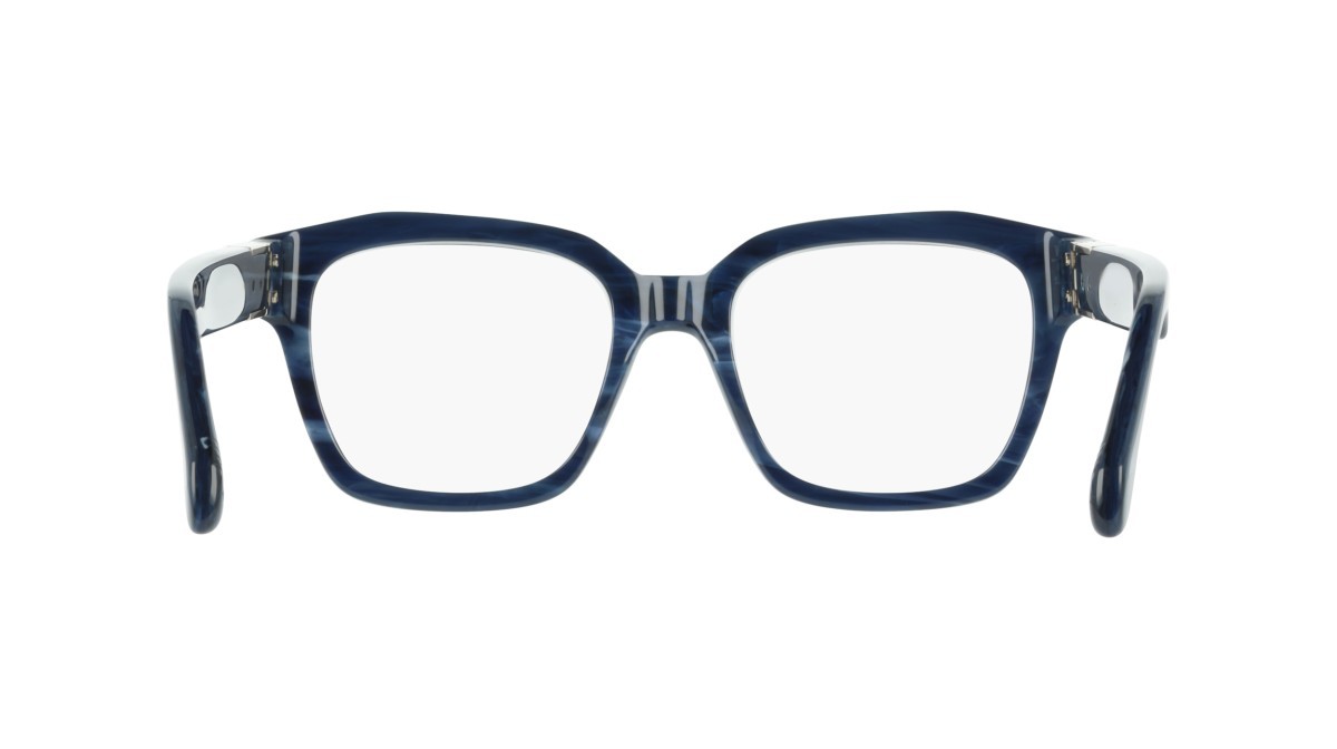 Eyeglasses Salvatore Ferragamo SF3040 (413) color blue horn shape rectangle 