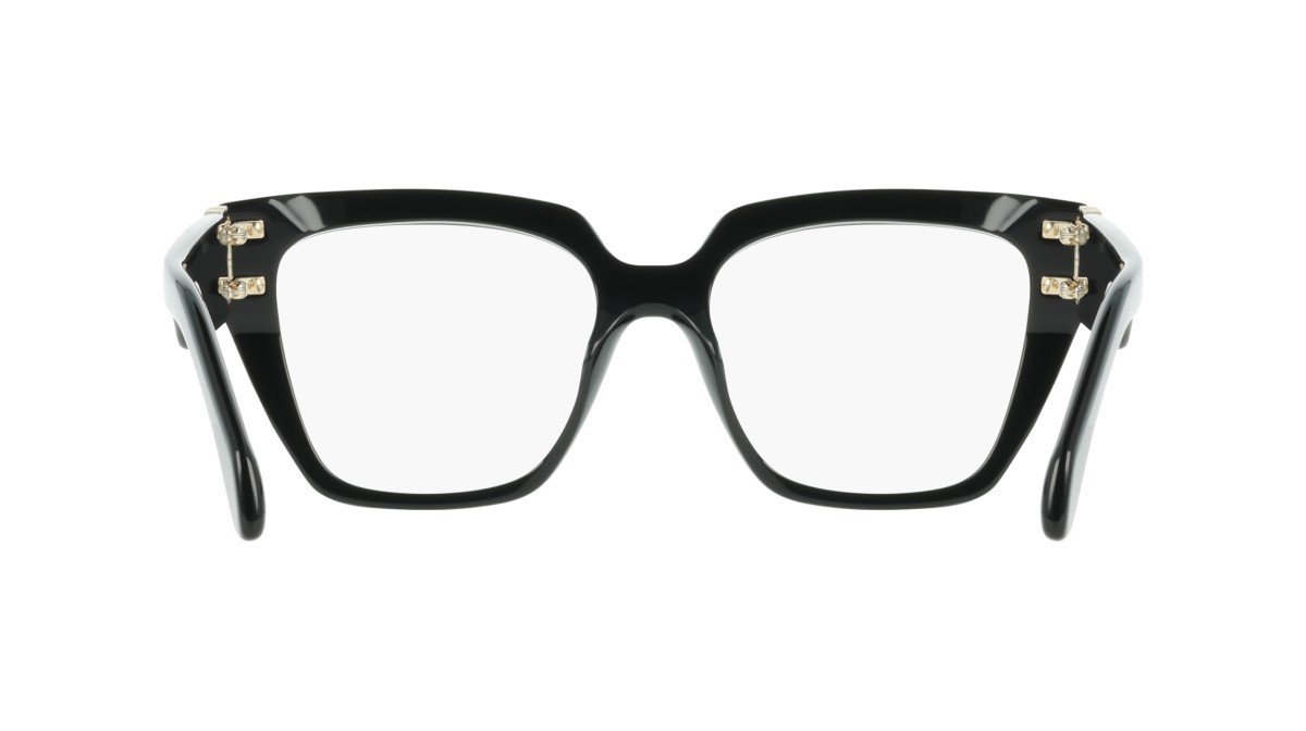 Eyeglasses Salvatore Ferragamo SF3041E (001) color black shape rectangle 