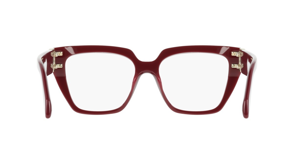 Eyeglasses Salvatore Ferragamo SF3041E (606) color burgundy shape rectangle 