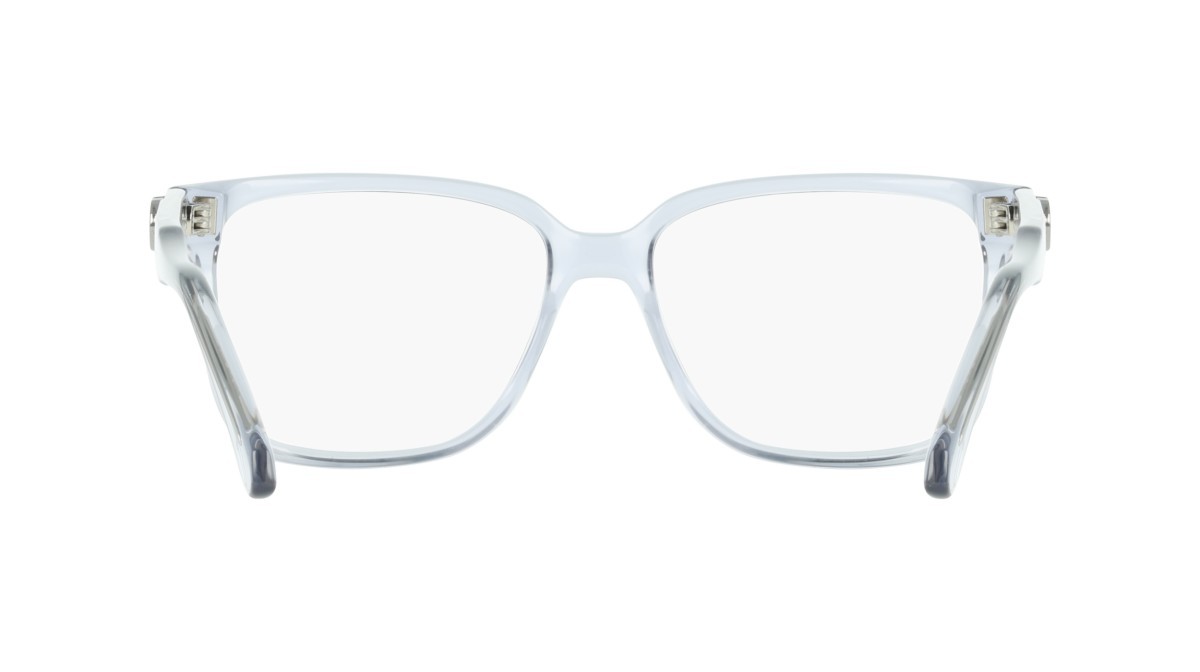 Eyeglasses Salvatore Ferragamo SF3043E (020) color transparent grey shape rectangle 