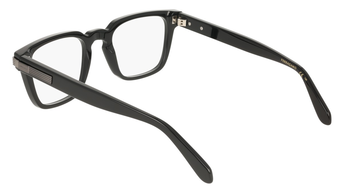 Eyeglasses Salvatore Ferragamo SF3044 (001) color black shape rectangle 