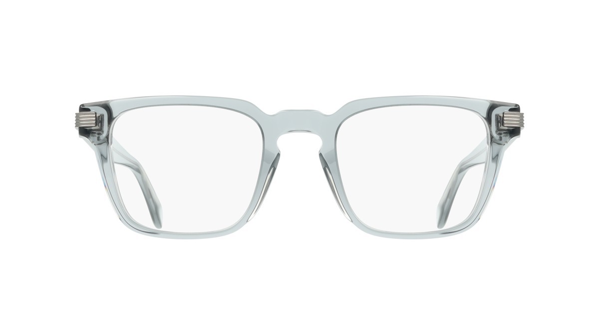Eyeglasses Salvatore Ferragamo SF3044 (020) color transparent grey shape rectangle 
