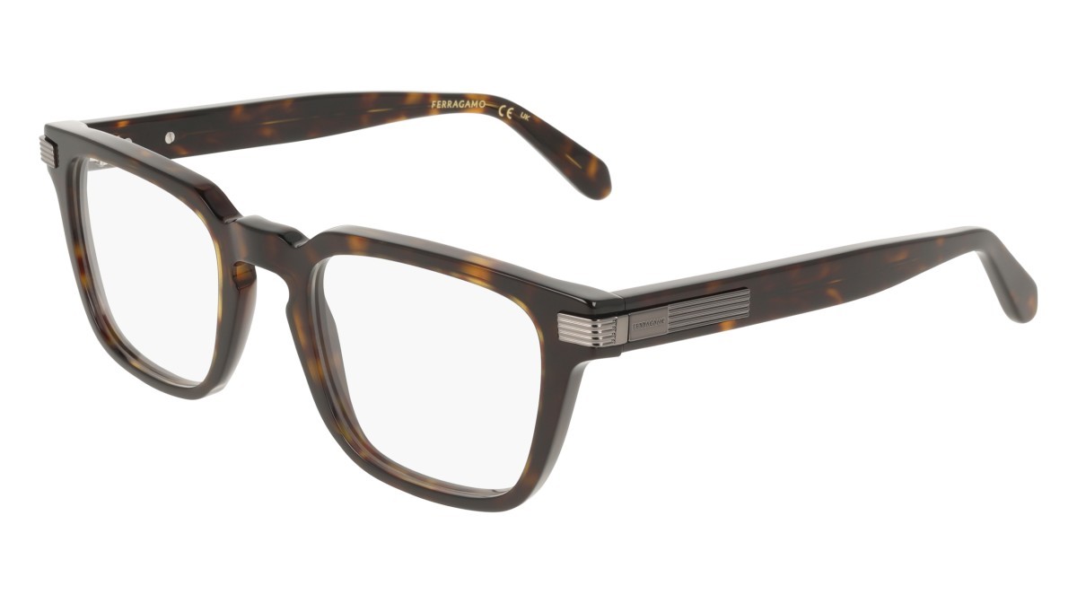 Eyeglasses Salvatore Ferragamo SF3044 (242) color dark tortoise shape rectangle 