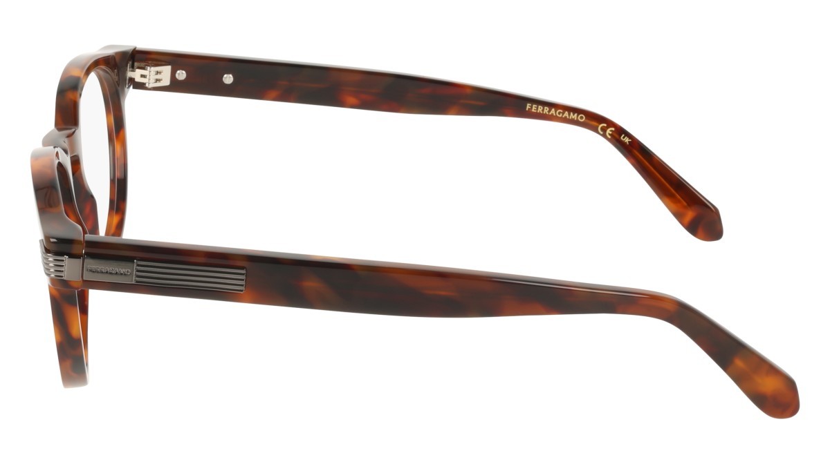 Eyeglasses Salvatore Ferragamo SF3045 (219) color brown tortoise shape pantos 
