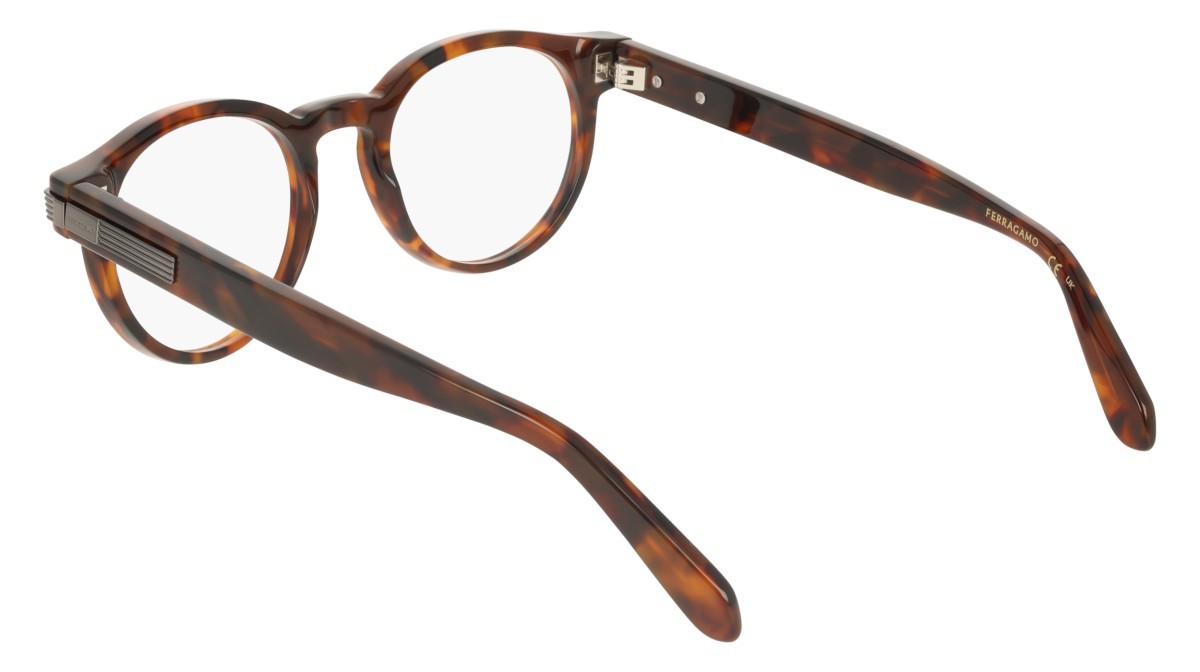 Eyeglasses Salvatore Ferragamo SF3045 (219) color brown tortoise shape pantos 