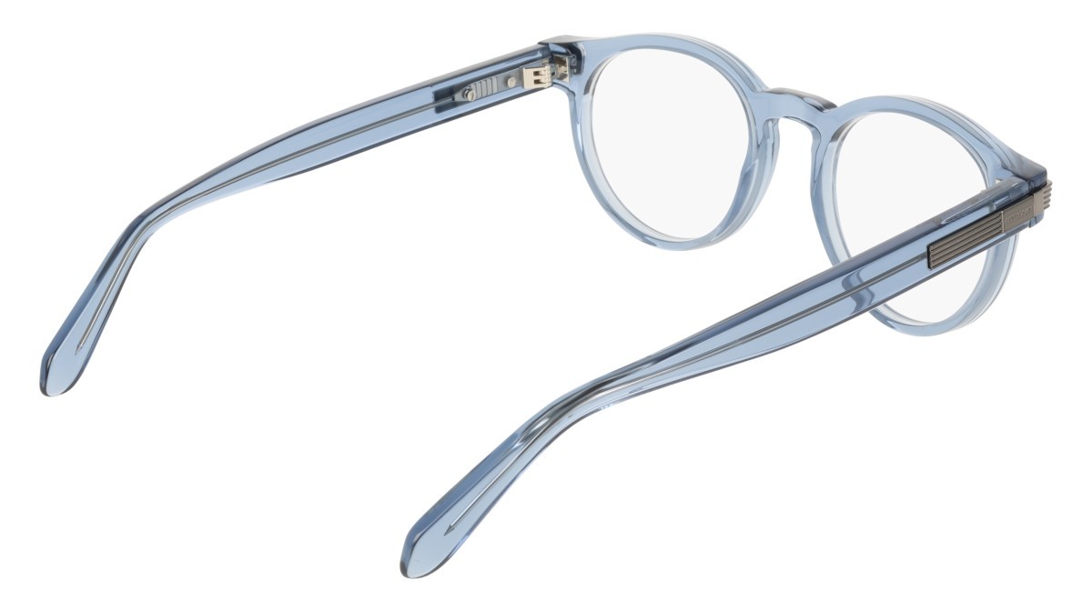 Eyeglasses Salvatore Ferragamo SF3045 (438) color transparent avio shape pantos 