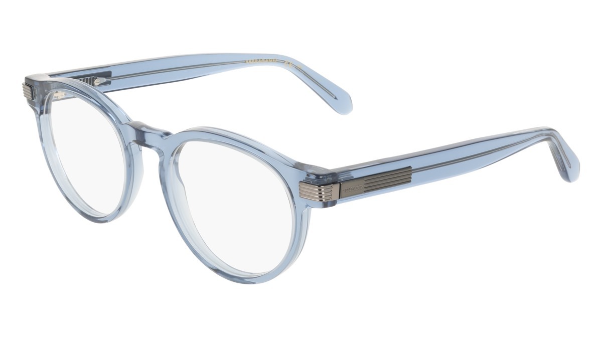 Eyeglasses Salvatore Ferragamo SF3045 (438) color transparent avio shape pantos 