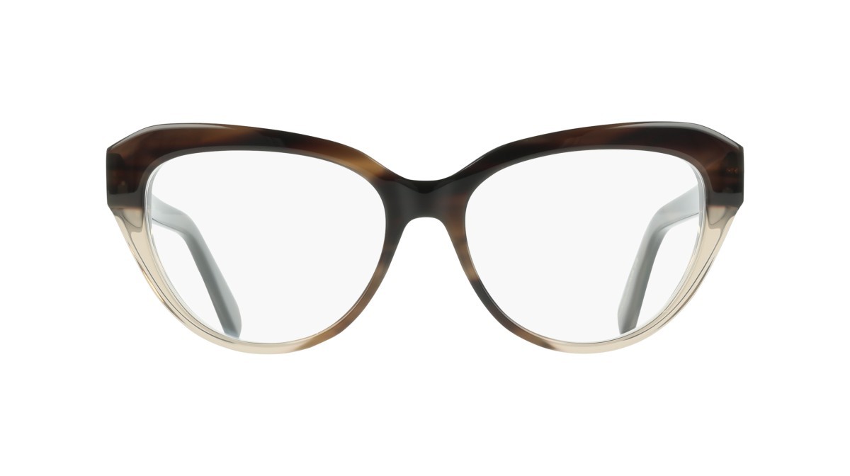 Eyeglasses Salvatore Ferragamo SF3046 (245) color tortoise/beige shape cat eye 