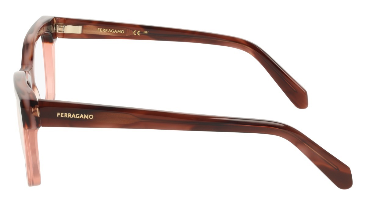 Eyeglasses Salvatore Ferragamo SF3052 (243) color tortoise/rose shape rectangle 