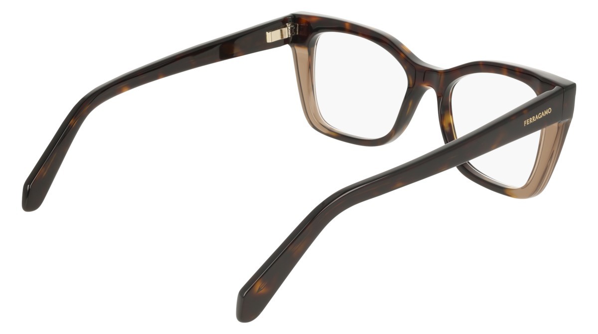 Eyeglasses Salvatore Ferragamo SF3052 (244) color dark tortoise/brown shape rectangle 