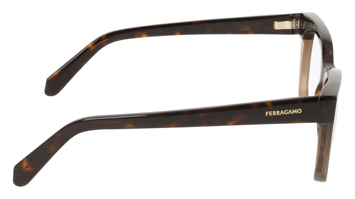 Eyeglasses Salvatore Ferragamo SF3052 (244) color dark tortoise/brown shape rectangle 