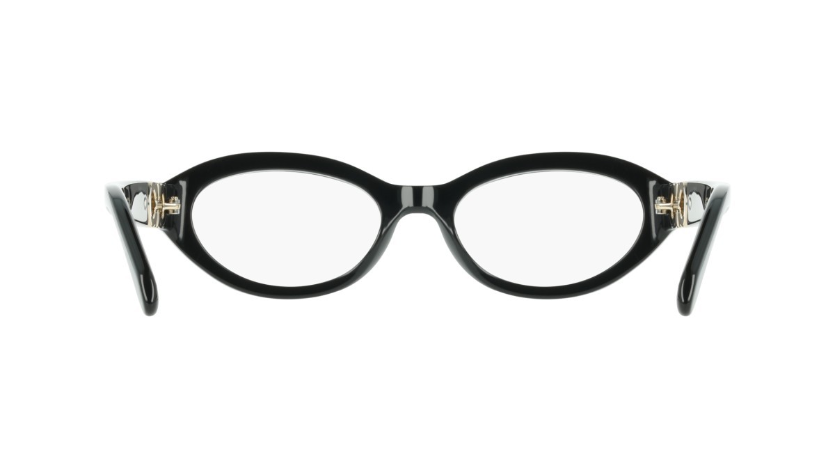 Eyeglasses Salvatore Ferragamo SF3057 (001) color black shape oval 