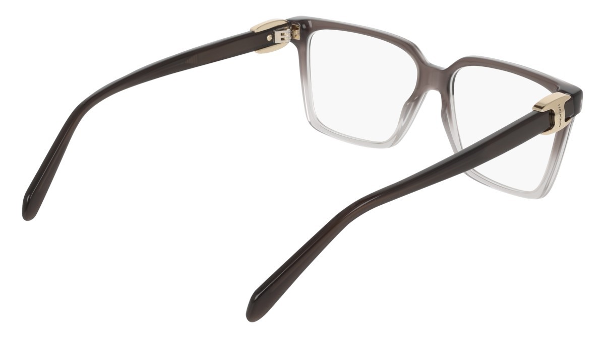 Eyeglasses Salvatore Ferragamo SF3059 (025) color transparent grey gradient shape rectangle 