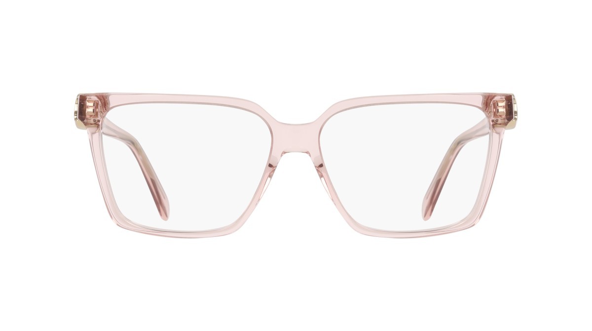 Eyeglasses Salvatore Ferragamo SF3059 (667) color transparent rose shape rectangle 