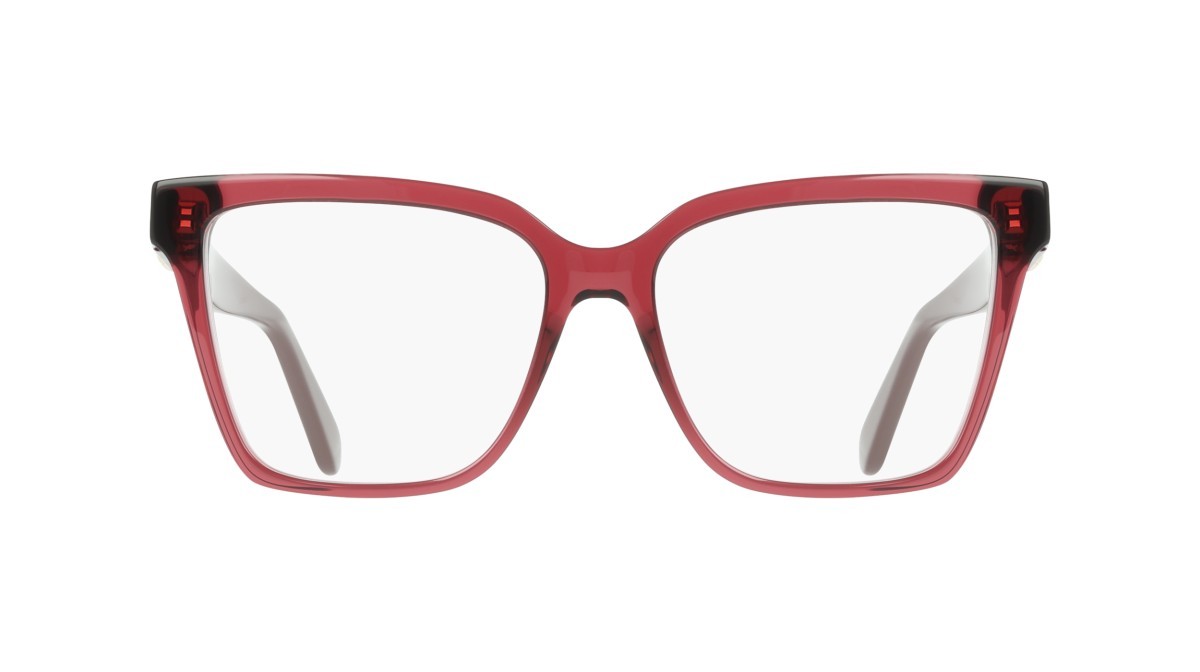 Eyeglasses Salvatore Ferragamo SF3060 (655) color transparent wine shape rectangle 