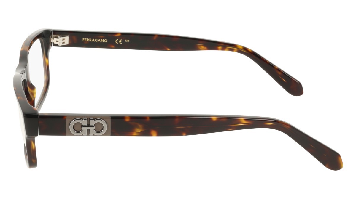 Occhiali da vista Salvatore Ferragamo SF3061 (242) colore dark tortoise forma rettangolare 