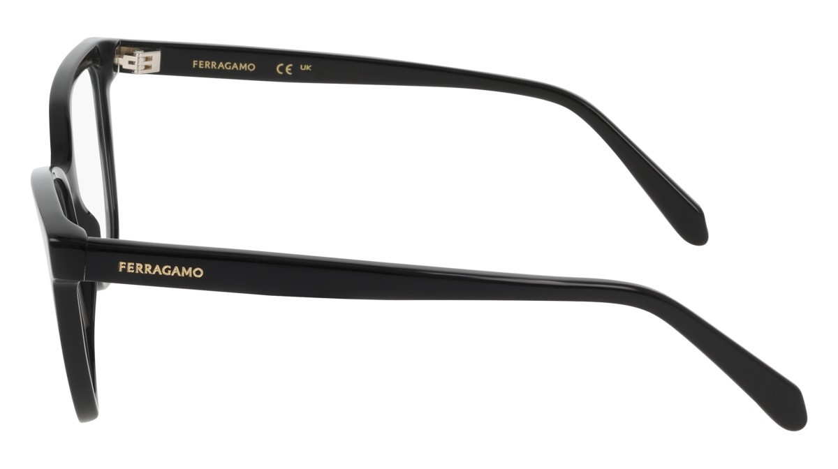 Eyeglasses Salvatore Ferragamo SF3062 (001) color black shape rectangle 