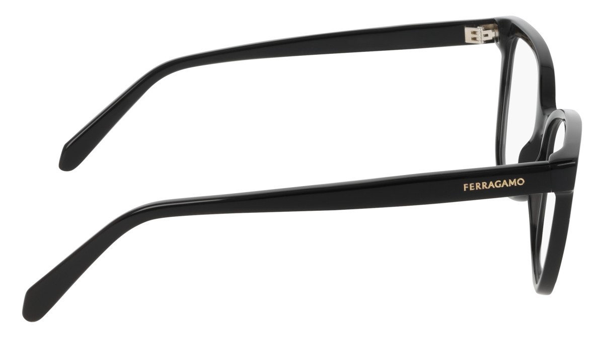 Eyeglasses Salvatore Ferragamo SF3062 (001) color black shape rectangle 