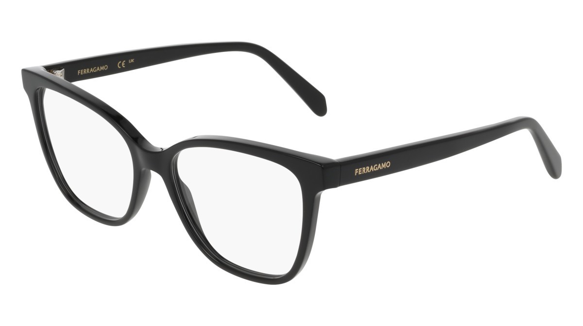 Eyeglasses Salvatore Ferragamo SF3062 (001) color black shape rectangle 