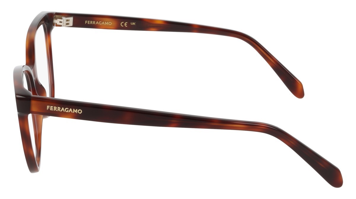Brillen Salvatore Ferragamo SF3062 (240) farbe tortoise form rechteckig 
