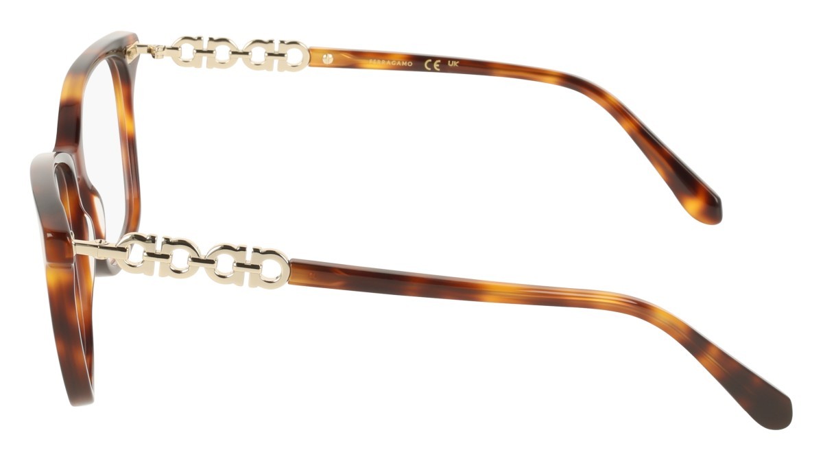 Eyeglasses Salvatore Ferragamo SF3064 (240) color tortoise shape rectangle 