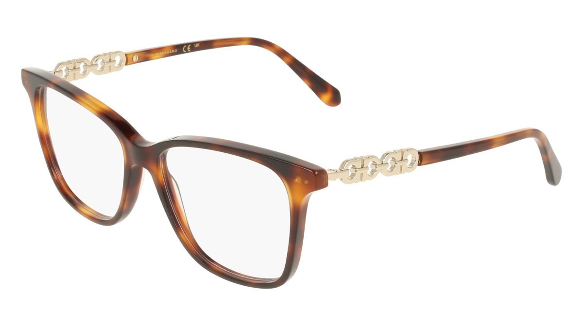 Eyeglasses Salvatore Ferragamo SF3064 (240) color tortoise shape rectangle 