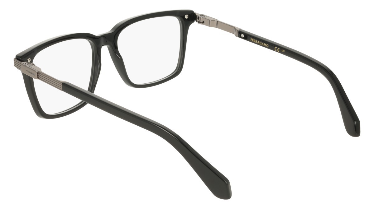 Eyeglasses Salvatore Ferragamo SF3065 (001) color black shape rectangle 