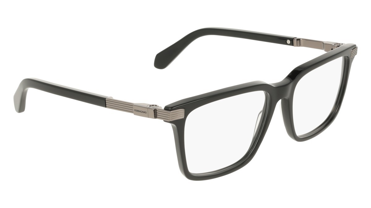 Eyeglasses Salvatore Ferragamo SF3065 (001) color black shape rectangle 