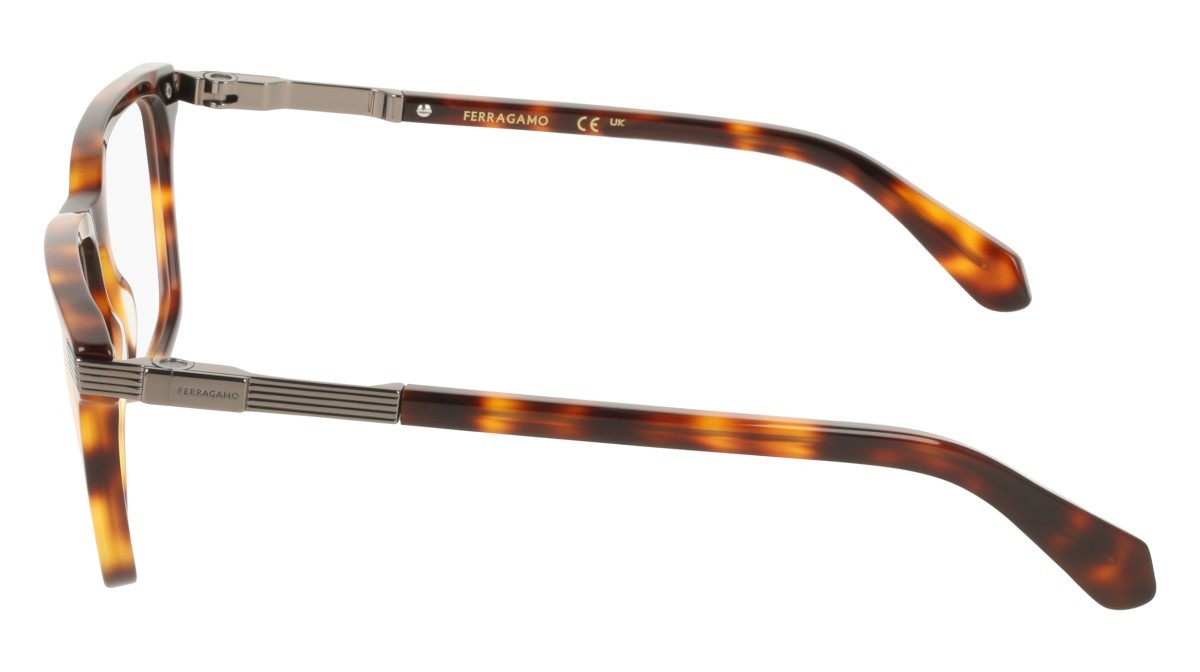Eyeglasses Salvatore Ferragamo SF3065 (240) color tortoise shape rectangle 