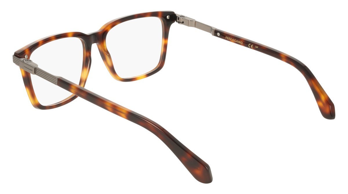 Eyeglasses Salvatore Ferragamo SF3065 (240) color tortoise shape rectangle 