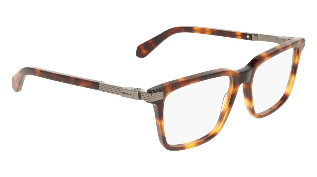 Eyeglasses Salvatore Ferragamo SF3065 (240) color tortoise shape rectangle 