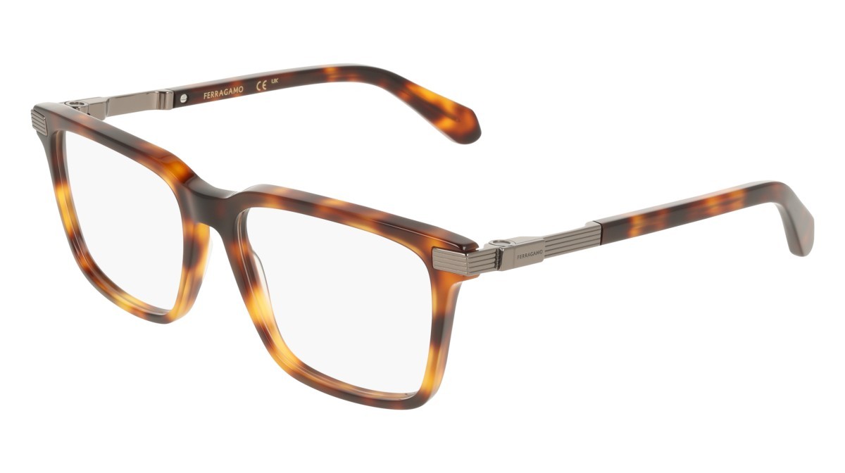 Eyeglasses Salvatore Ferragamo SF3065 (240) color tortoise shape rectangle 