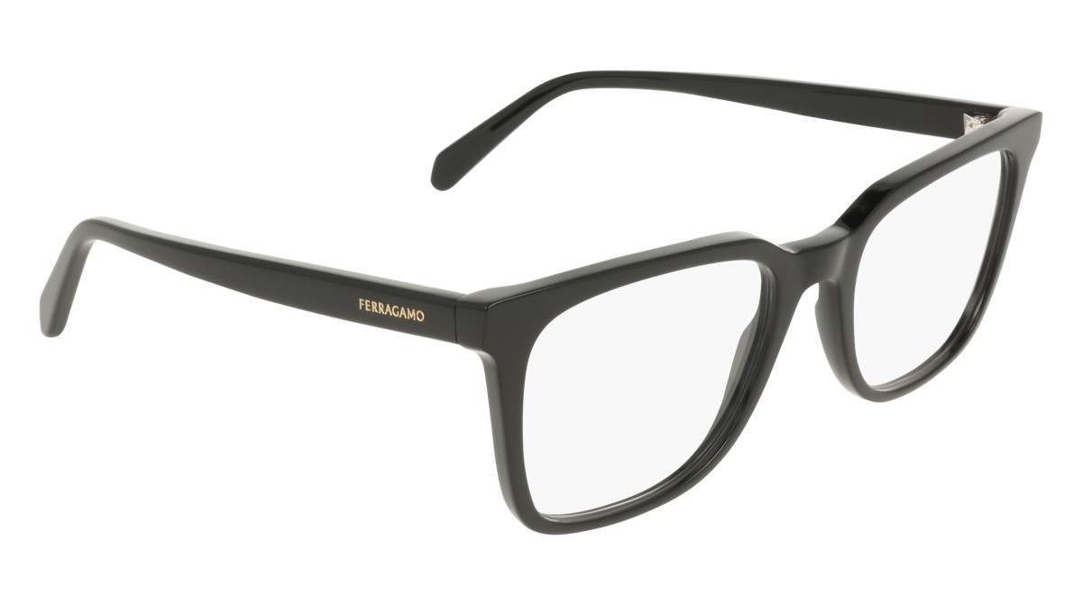 Eyeglasses Salvatore Ferragamo SF3067 (001) color black shape rectangle 