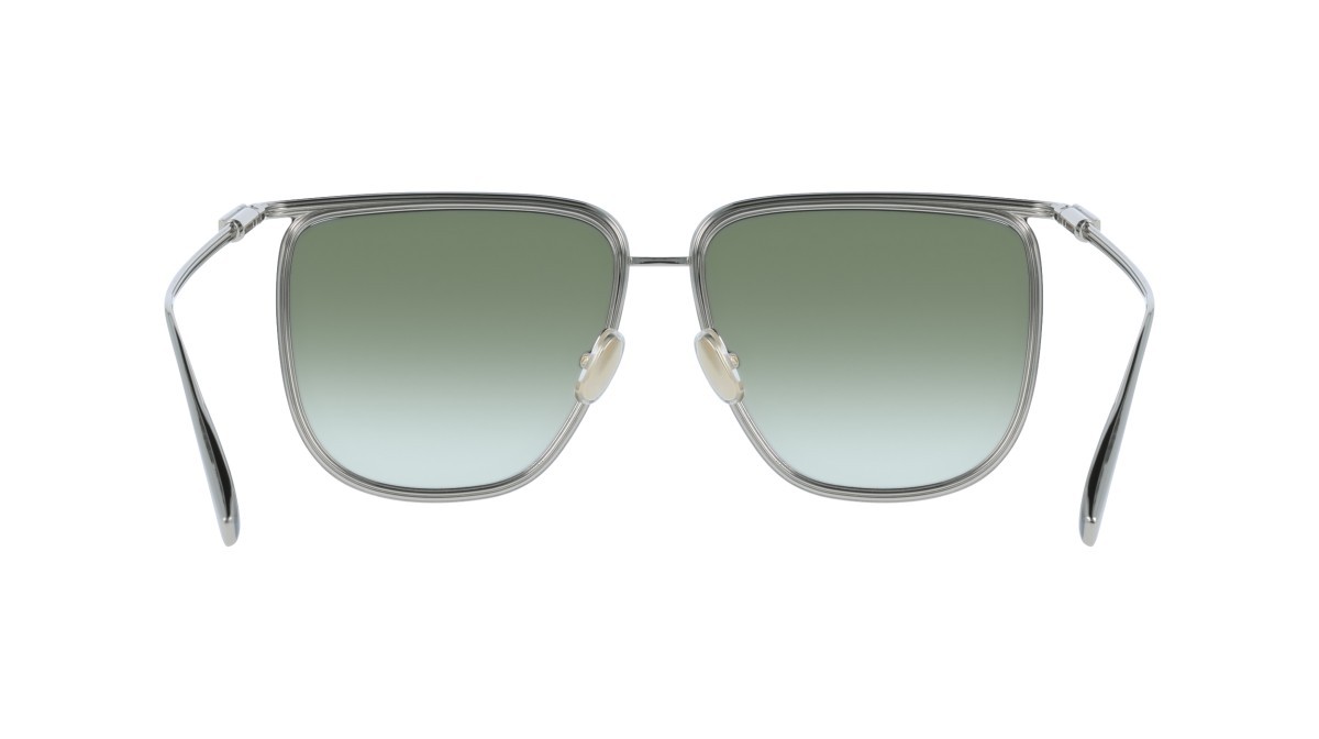 Sonnenbrillen Salvatore Ferragamo SF324S (750) farbe gold/green gradient form rechteckig gläser gradient green